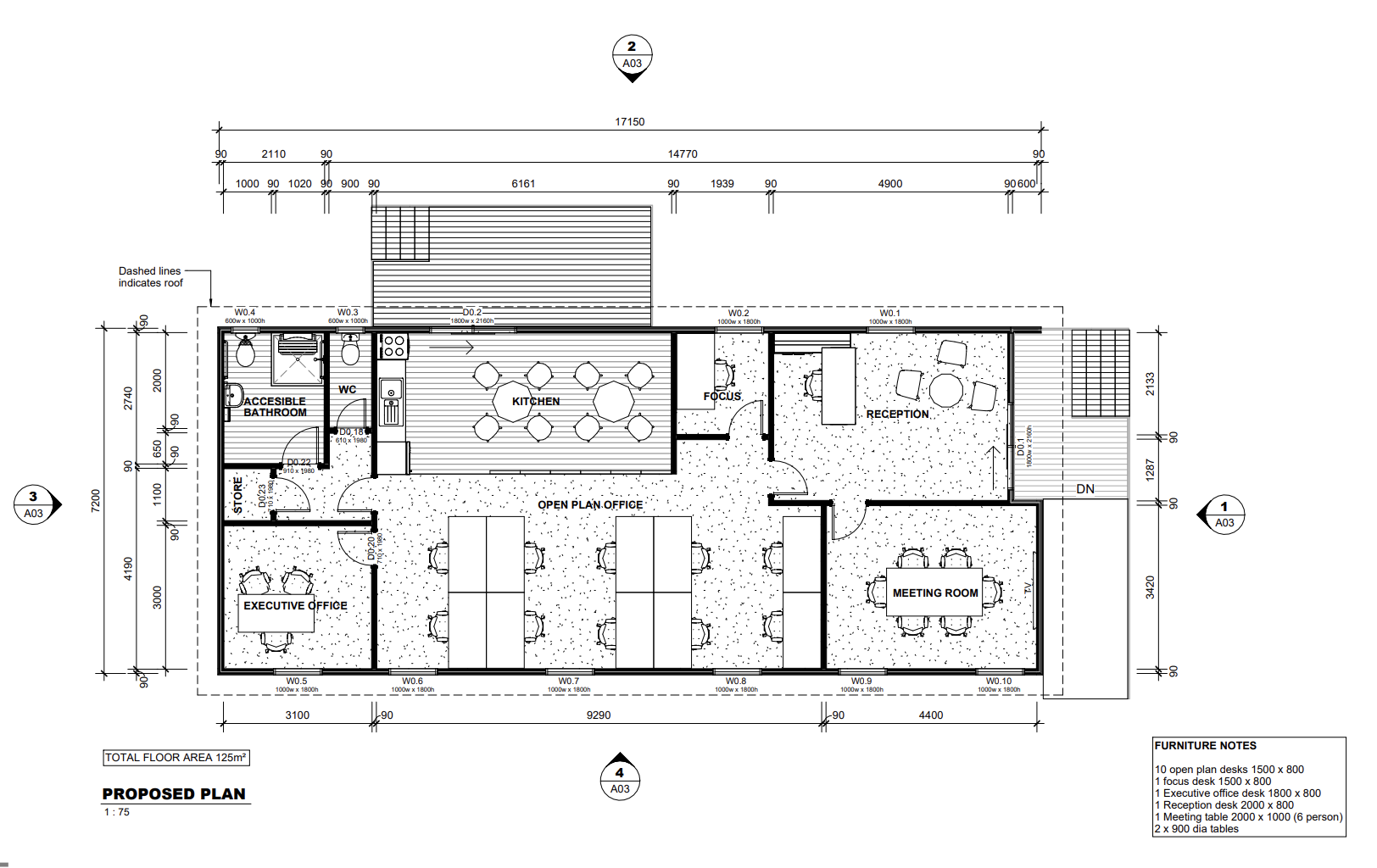 Flow 121 office building design