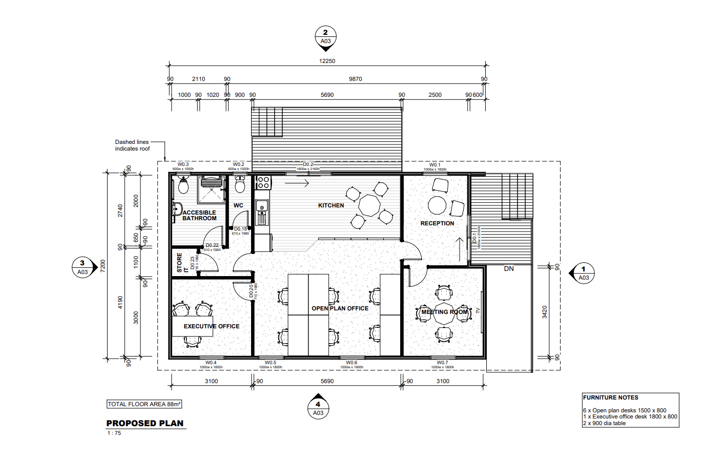 Flow 86 Office building plan
