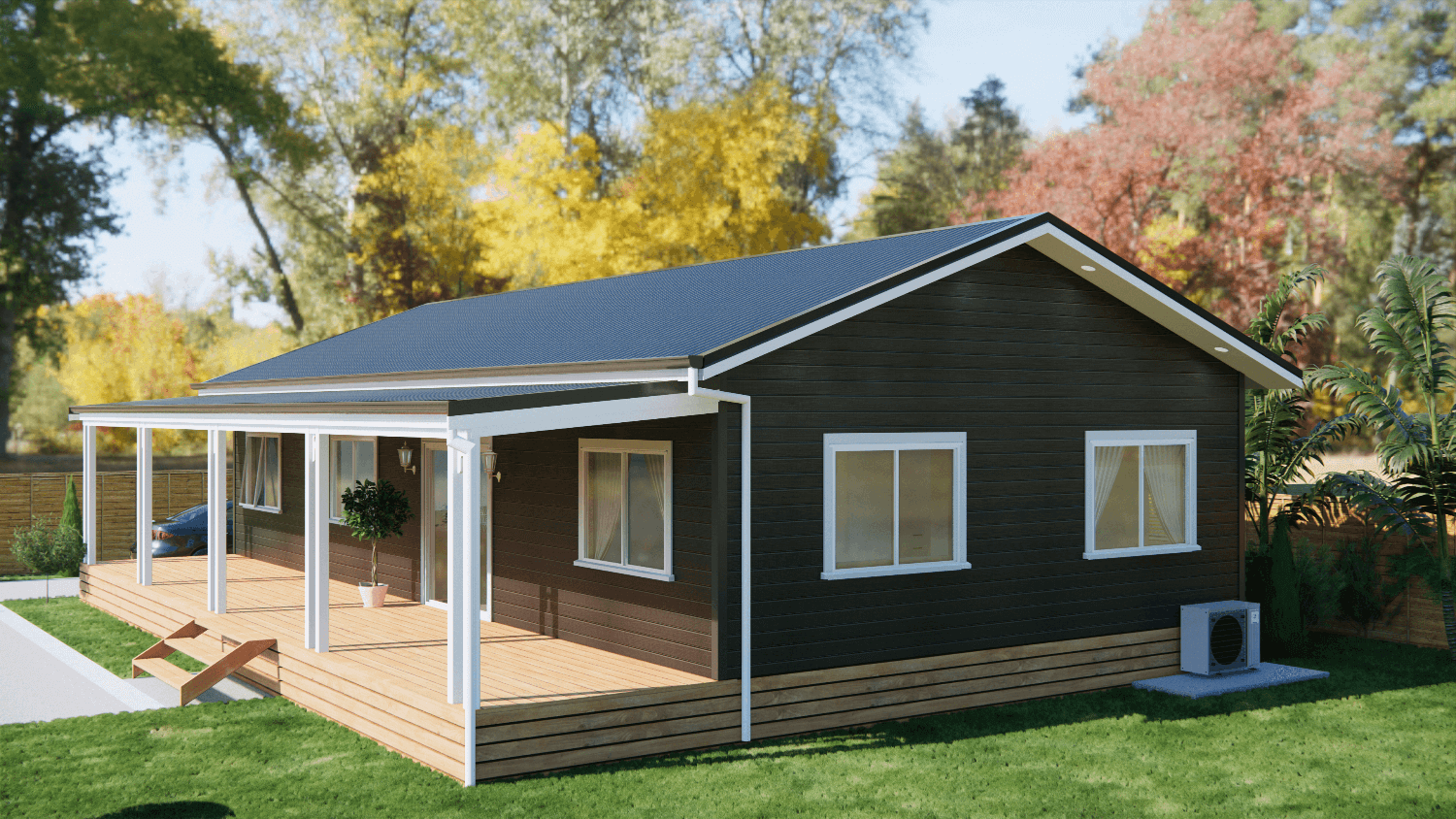 Tekapo Gable - Black 2